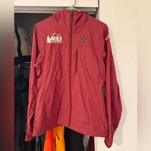 Dark Coral Black Diamond/REI Jacket